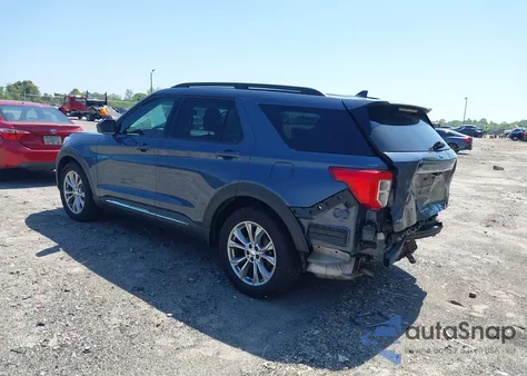 2021 Ford Explorer Xlt из США, поврежденный, VIN 1FMSK7DH4MGA11247